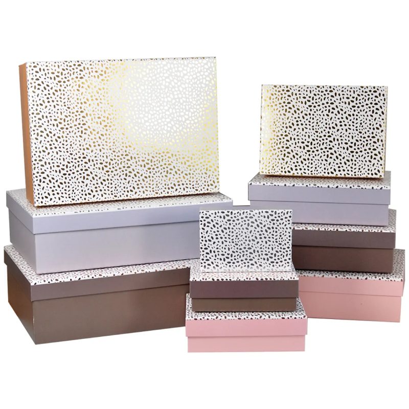 Подарунковий бокс Мікс нюдових кольорів Розмір 9 181039