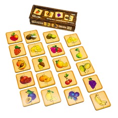 Деревянная головоломка Фрукты Puz-36359 PuzzleOk (40 деталей)