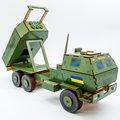 Дерев’яний 3D конструктор HIMARS Арт-00637 PuzzleOk (152 деталі)