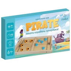 Дерев'яна настільна гра Sling puck "Пірати junior" 900767 IGROTECO