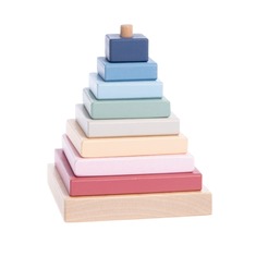 Дерев'яна пірамідка LD-18 15849 Cubika