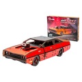 Дерев'яний 3D конструктор Fast Furious (червона) Puz-62520 PuzzleOk 125 деталей