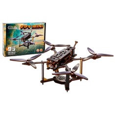 Дерев’яний 3D конструктор FPV Mini Puz-00953 PuzzleOk 95 деталей