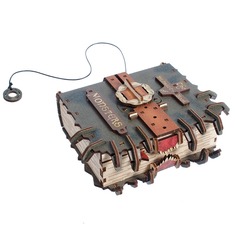 Дерев'яний 3D конструктор Книга Монстрів 70274 UGEARS 195 деталей