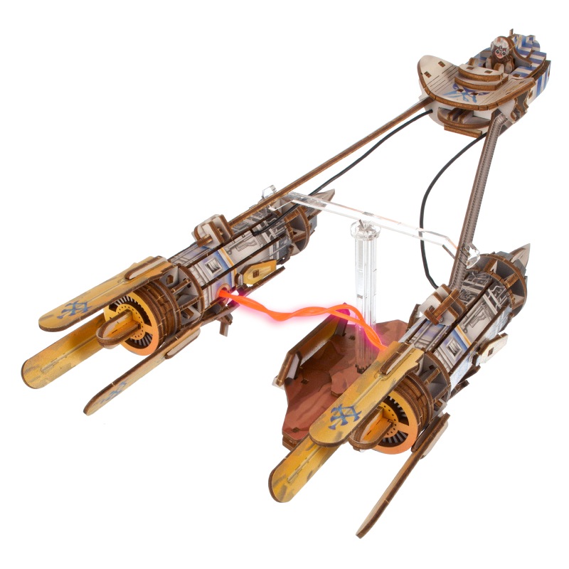 Дерев'яний 3D конструктор Модель Подрейсер Енакіна Скайвокера™ 70273 UGEARS 240 деталей