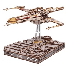 Дерев'яний 3D конструктор Модель Винищувач X-Wing Люка Скайвокера™ 70269 UGEARS 455 деталей Дерев'яний 3D конструктор Модель Винищувач X-Wing Люка Скайвокера™ 70269 UGEARS 455 деталей