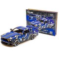 Дерев'яний 3D конструктор Muscle car GT (синя) Puz-00642 PuzzleOk 162 деталі