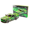 Дерев'яний 3D конструктор Muscle car GT (зелена) Puz-00640 PuzzleOk 162 деталі