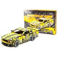 Дерев'яний 3D конструктор Muscle car GT (жовта) Puz-00638 PuzzleOk 162 деталі