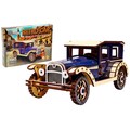 Дерев'яний 3D конструктор Retro Car Puz-00955 PuzzleOk 140 деталей