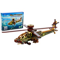 Дерев'яний 3D конструктор Sky Chopper Puz-00954 PuzzleOk 125 деталей