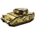 Дерев'яний 3D конструктор “Turbo Tank” Puz-00973 PuzzleOk 45 деталей