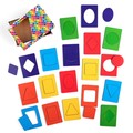 Дерев'яний набір Дошки Сегена: фігури, кольори ПСД212 UBee 36 деталей Дерев'яний набір Дошки Сегена: фігури, кольори ПСД212 UBee 36 деталей