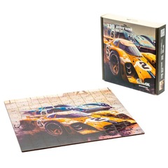 Дерев'яний пазл Машинки 0004-Puz PuzzleOk 130 деталей