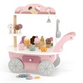Деревянный игровой набор PolarB Магазин мороженого на колесах 44054 Viga Toys 37 деталей