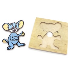 Детская мозаика Мышка 1480-8 Lam Toys (7 деталей)