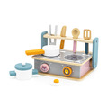 Детская плита Viga Toys PolarB с посудой и грилем 44032 (12 деталей)