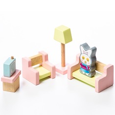 Детский набор "Мебель 4" Cubika 15030 (9 деталей)