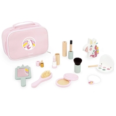 Ігровий набір Косметичка маленької леді Єдиноріжки J06465 Janod 10 деталей Ігровий набір Косметичка маленької леді Єдиноріжки J06465 Janod 10 деталей