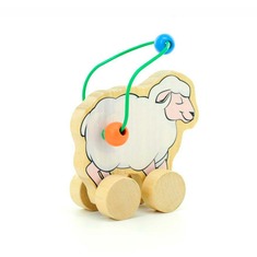 Лабіринт-каталка Вівця Іграшки з дерева