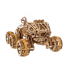 Механические 3D пазлы UGEARS деревянная 3D модель Пилотированный марсоход 70206 (562 детали)