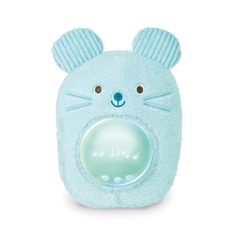 Музыкальная игрушка-ночник Мышонок голубой E0113 Hape