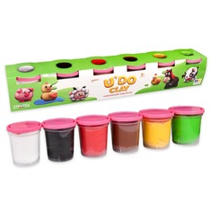 Набір для ліплення ЮДО клей 6 баночок 31110 Strateg