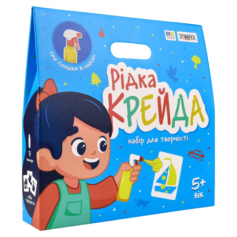 Набір для творчості Рідка крейда 30925 Strateg Набір для творчості Рідка крейда 30925 Strateg