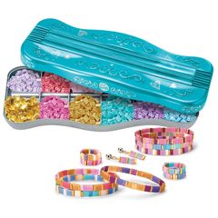 Набір для виготовлення браслетів Dots & Dashes Tila Bead Bracelet Studio з намистинами 65606CRA Cra-Z-Art
