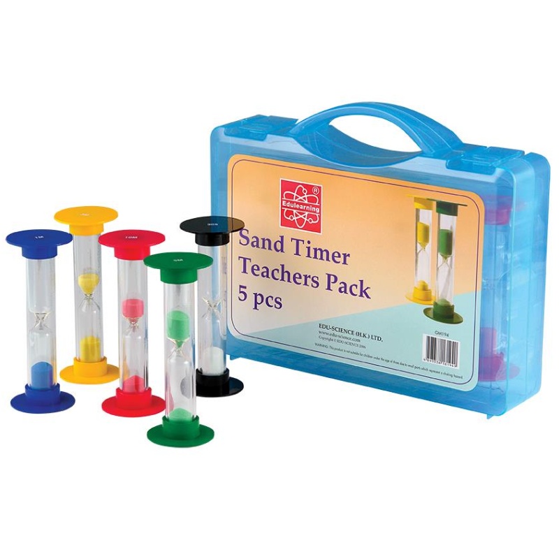 Набір пісочних годинників для вчителя GM194 Edu-Toys 5 деталей