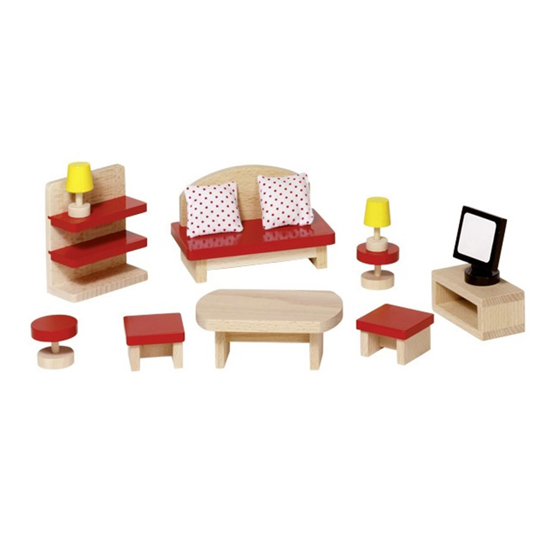 Набор для кукол Мебель для гостиной 51716G Goki (13 деталей)