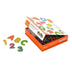 Набор магнитных букв и цифр Viga Toys 59429 (77 деталей)