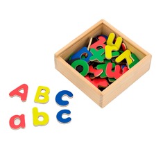 Набір магнітних букв Viga Toys Англійські великі та малі 50324 (52 деталі)
