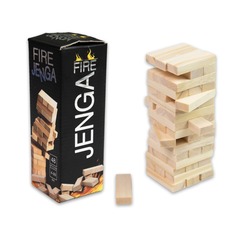 Настольная игра Дженга "Fire Jenga" 30848 Strateg 48 деталей