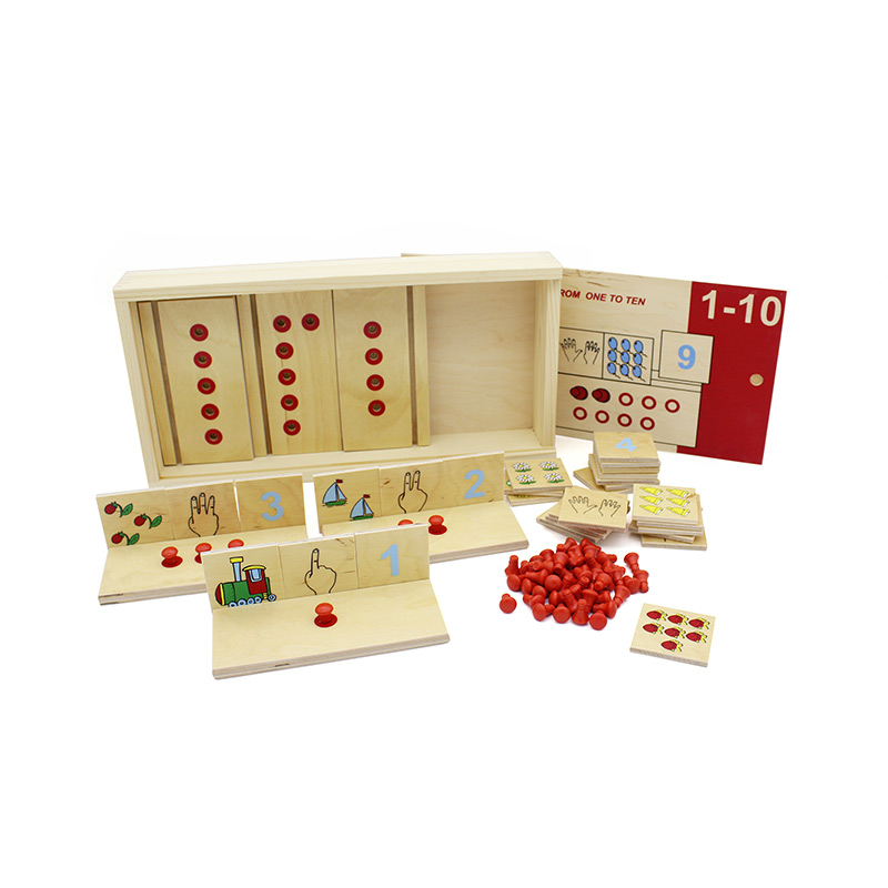 Настольная игра "Учимся считать" 1513 Lam Toys (40 деталей)