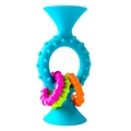 Прорізувач-брязкальце на присосках pipSquigz Loops бірюзовий F166ML Fat Brain Toys