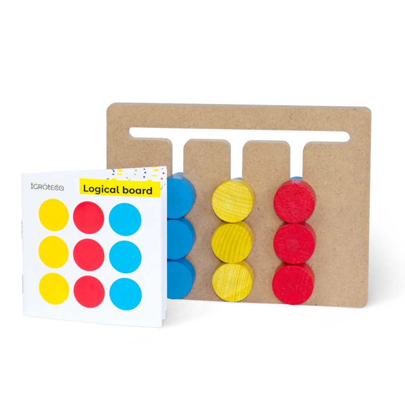 Развивающая деревянная игрушка Логический лабиринт для детей 900484 IGROTECO